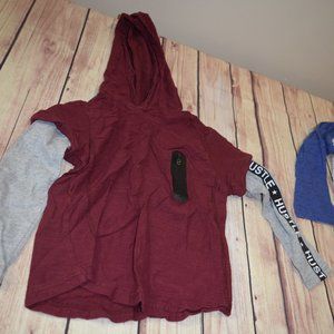 Zero Nineteen Boys Hustle Long Sleeve Shirt Size 4